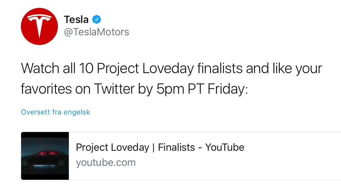 Project Loveday finalistene