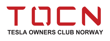 Tesla Owners Club Norway Logo